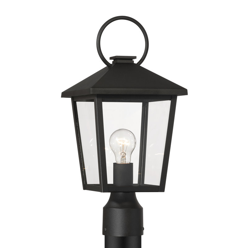 1 poteau d'extérieur à lumière
