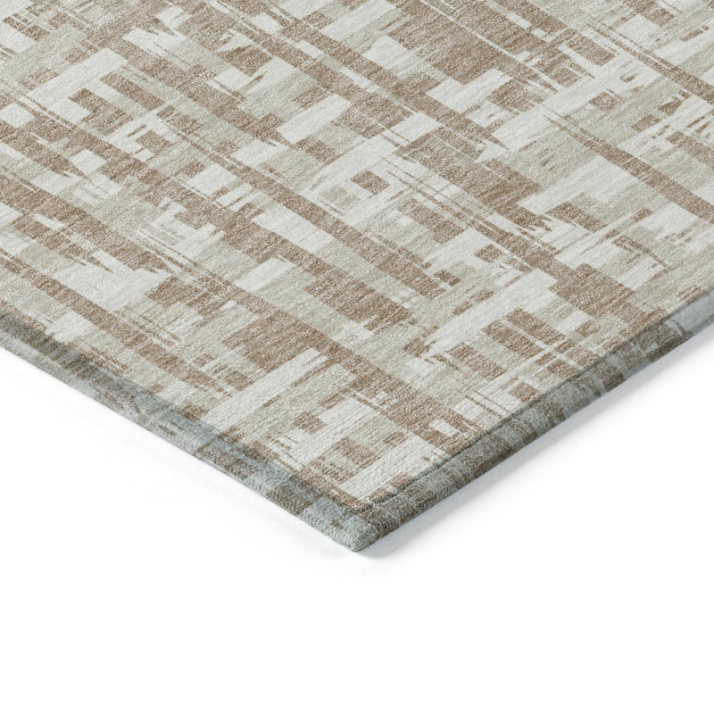 Tapis intérieur / extérieur lavable à la machine ACN1059 1 pi 8 po x 2 pi 6 po, Rectangle 1 pi 8 po x 2 pi 6 po