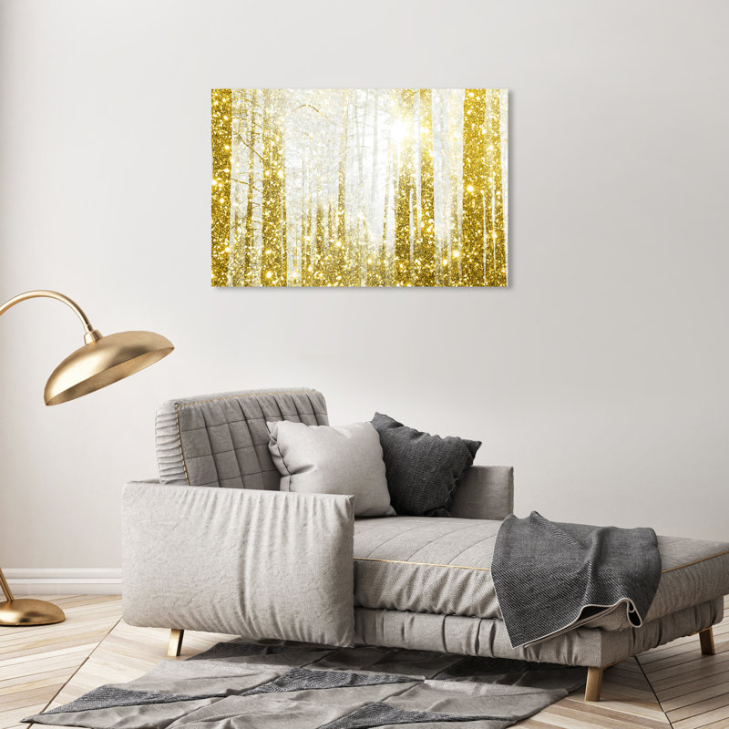 Magical Forest Peace - impression sur toile tendue, H 24 po x l 36 po
