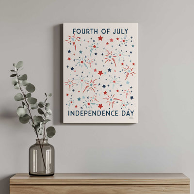 Stars and Stripes V by Laura Marshall Art Print