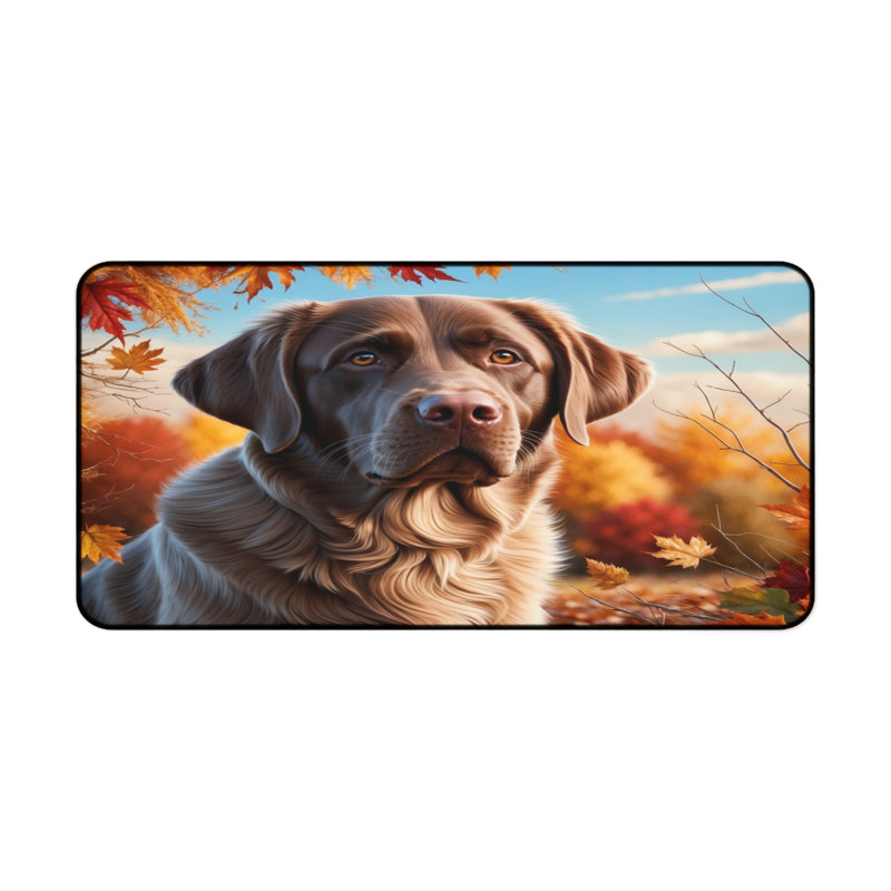 Polyester Desk Pad, 14.4x12.1