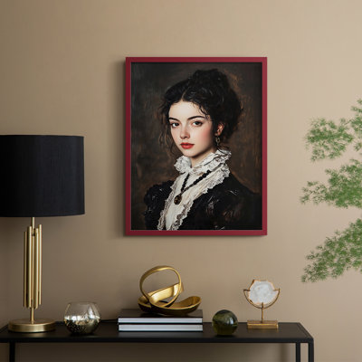 Reproduction encadrée WOMEN Series CCXVIII - bois massif