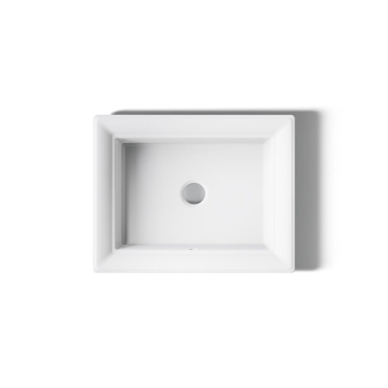 Artifacts 21 In. Rectangular Drop-In Bathroom Sink