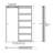 Glass Frosted Pocket Door with Hardware Kit and Door Frame-93177952