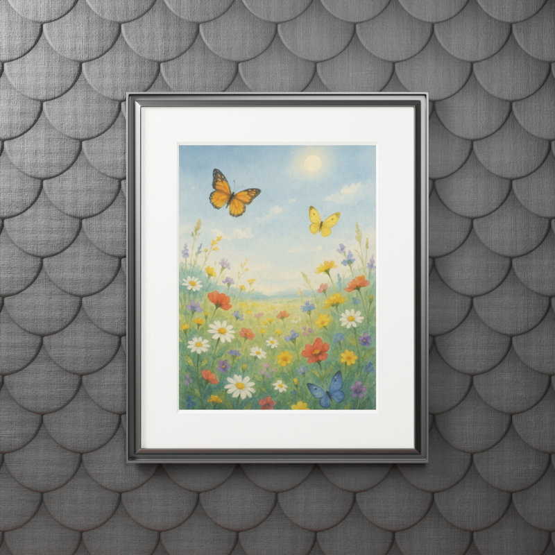 Clinger Single Picture Frame Print, 50.8 cm H x 40.64 cm W