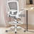 Mesh Drafting Chair Tall Office Chair With Adjustable Footrest Ring-279025774-279025775