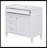 Mosinak 36.00'' Single Bathroom Vanity with Top-6542399