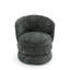 Upholstered Swivel Barrel Chair-1123105293