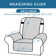 Diamond Modelling Recliner Slipcover