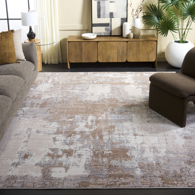 Whisper Performance Abstract Rug, Rectangle 8' x 10'