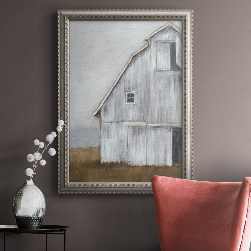 Abandonné grange II - reproduction d'art sur toile, H 20 po x l 16 po x P 2,5 po