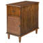 Table de bout classique en bois avec tiroir et armoire de chevet compacte pour le salon et la chambre à coucher