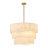 Ashli 6-Light Boho Dimmable Tiered Drum Chandelier