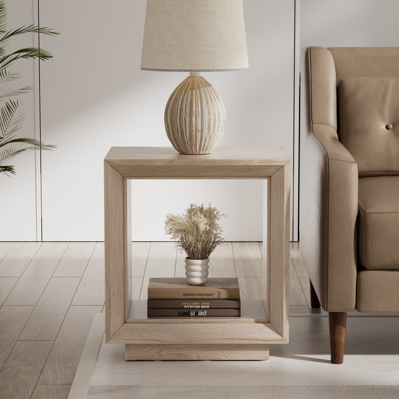 Table de bout Farmhouse, Gris