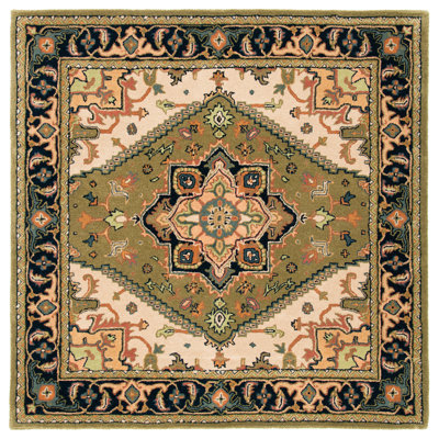 Hebron Hand Tufted Wool Oriental Rug