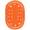 Reef Tangerine Handwoven Indoor/Outdoor Oval Rug