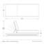 Emoto Outdoor Chaise