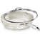 Gotham Steel Hammered Cream 10'' Ultra Ceramic Nonstick Fry Pan with Lid