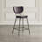 Dawlish Upholstered Counter Stool with Metal Frame-742066187