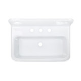 Nantucket Sinks 27.75'' Fireclay Specialty Bathroom Sink with Overflow