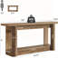 Table de vestibule à 2 niveaux, table de canapé d'entrée, console-1814340001