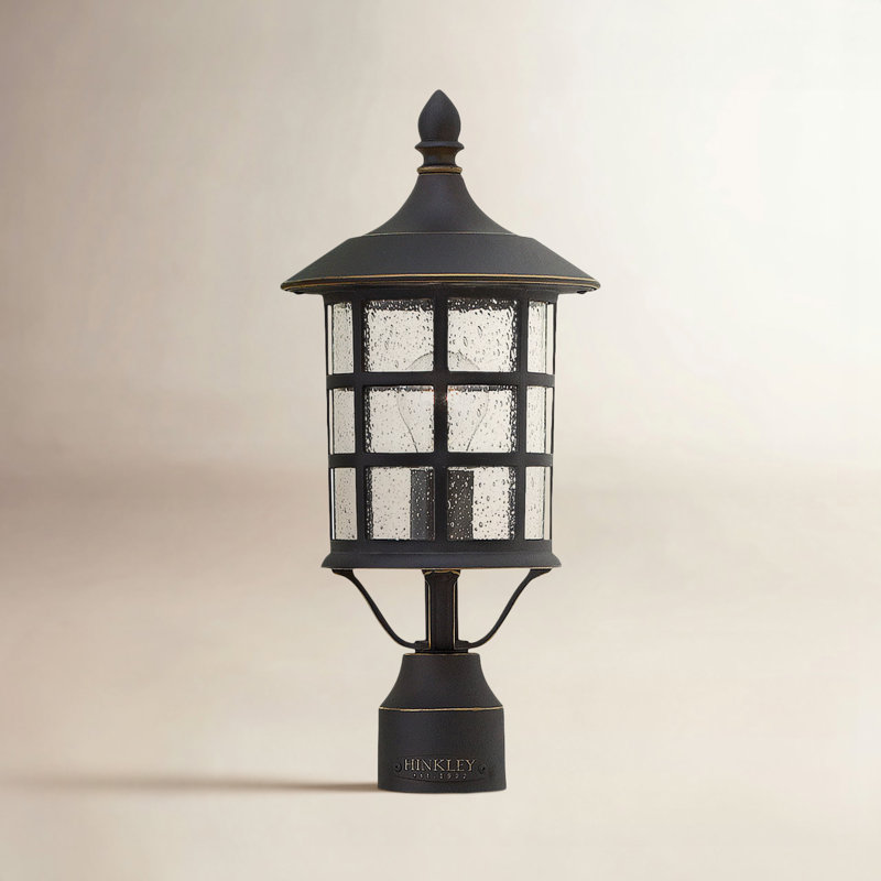 Freeport 1 -Light 17.8" H Hardwired Lantern Head, Oil Rubbed Bronze