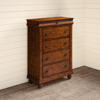 Lenny Fye 5 Drawer 40" W Chest