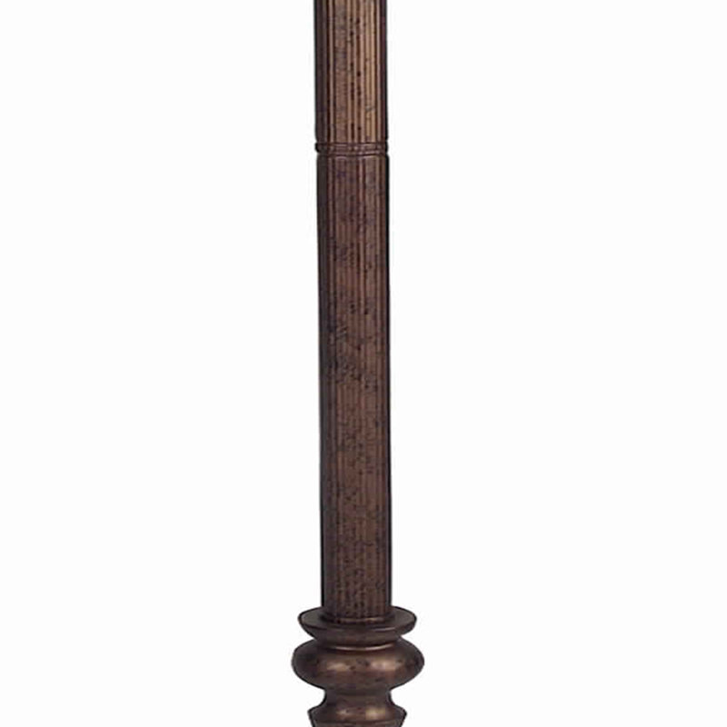 Iyona 62'' Brown Swing Arm Floor Lamp
