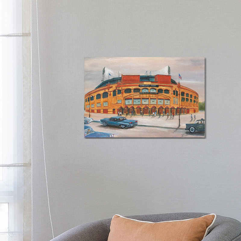 Comiskey Park 1 Piece Wrapped Canvas Painting, 66.04 cm H x 45.72 cm W x 1.91 cm D