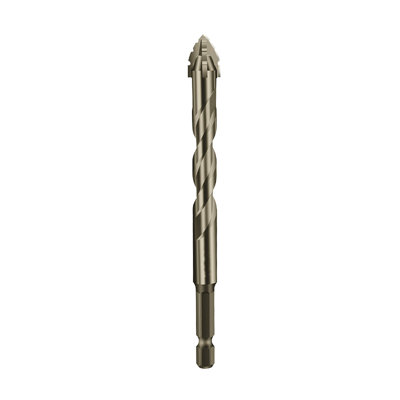 Drill bit Four-edges Serrated Eccentric Dry Beating Full Ceramic Tile Ceramic Glass Concrete Stainless Steel Drill Bit