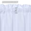 Waterproof Embossed Kitchen Curtains - Short Seersucker Cafe Panels, Textured and Room Darkening - For Kitchen, Bathroom, Bedroom, Living Room - Set of 2-710978359-710978358