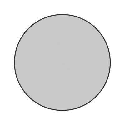 Miroir rond Leia