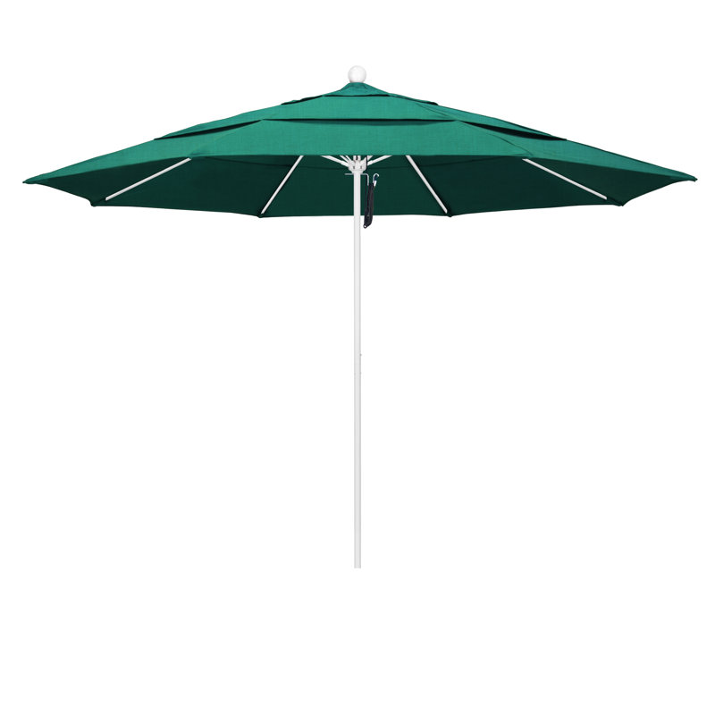 Parasol de marché 11 pi Hibo, Spectre aztèque Sunbrella® Plainweave