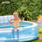 Intex Swim Center Family Lounge Pool for Ages 6+ – Inflatable Pool Lounge for Family Fun