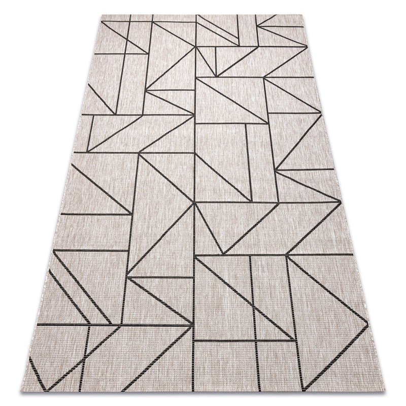 Towaoc Geometric Indoor / Outdoor Area Rug, Rectangle 80 x 150cm