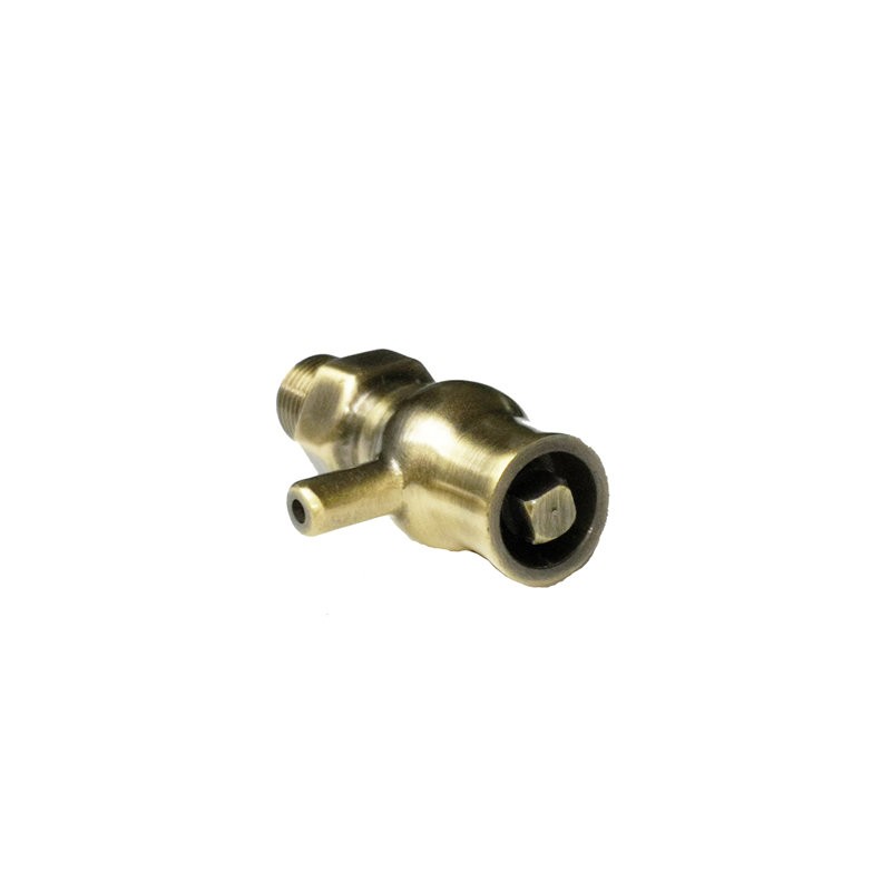 Luxury Old English Brass Bleed Valve, Gold