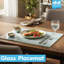 Harbour Housewares - Glass Placemats - 30cm x 20cm - Set of 6-1124406748