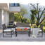 Ensemble de meubles de patio 4 pièces-739413227-739413229