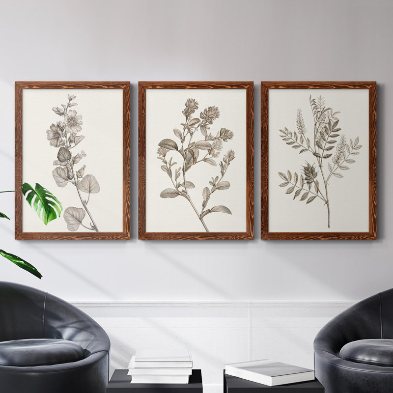 " Diamond Slate I " 2 - Pieces Painting Print, 31.5" H x 43.5" W x 1" D, Maple Framed