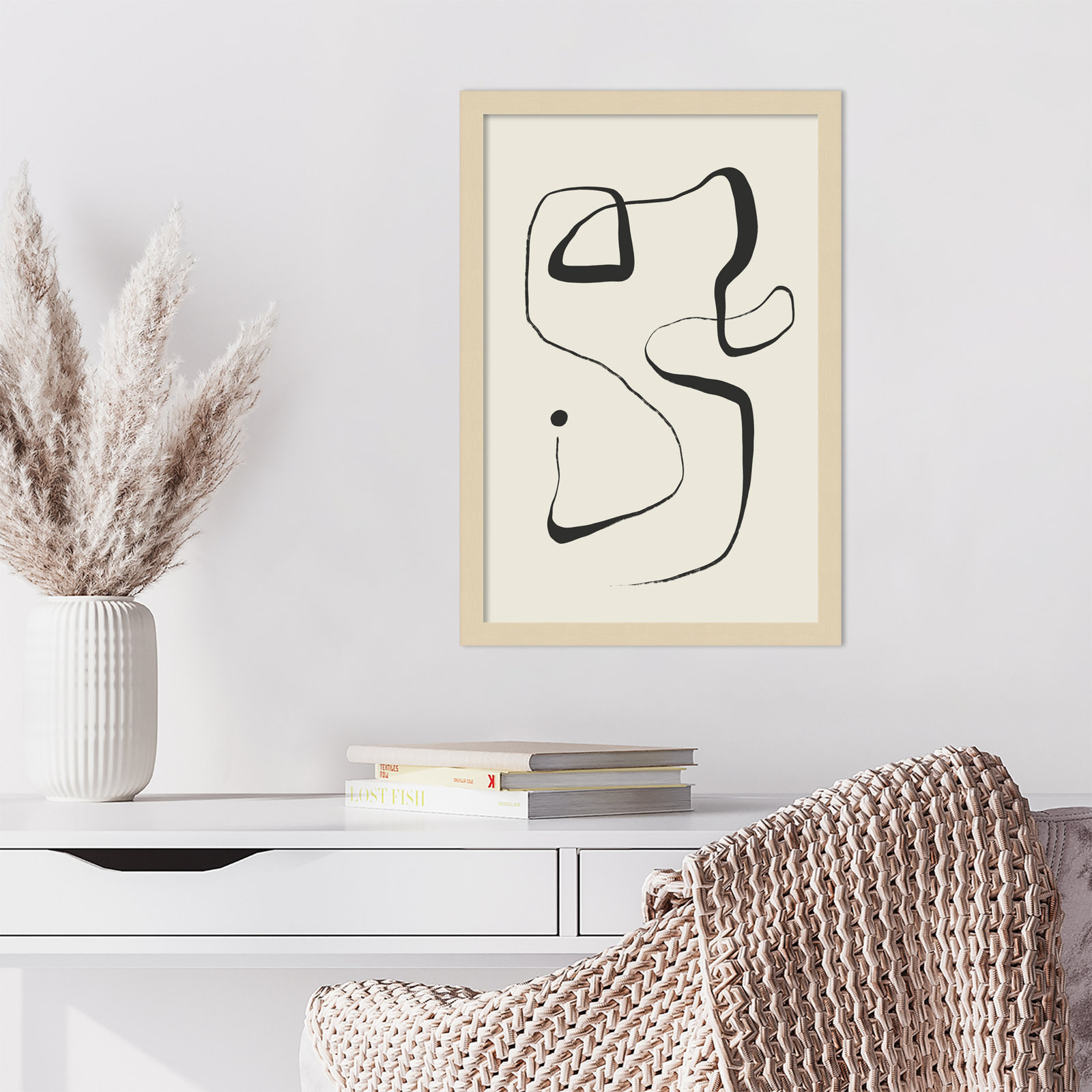 The Point by Treechild  Wood Framed Wall Art Print, Brown, 21" H x 15" W