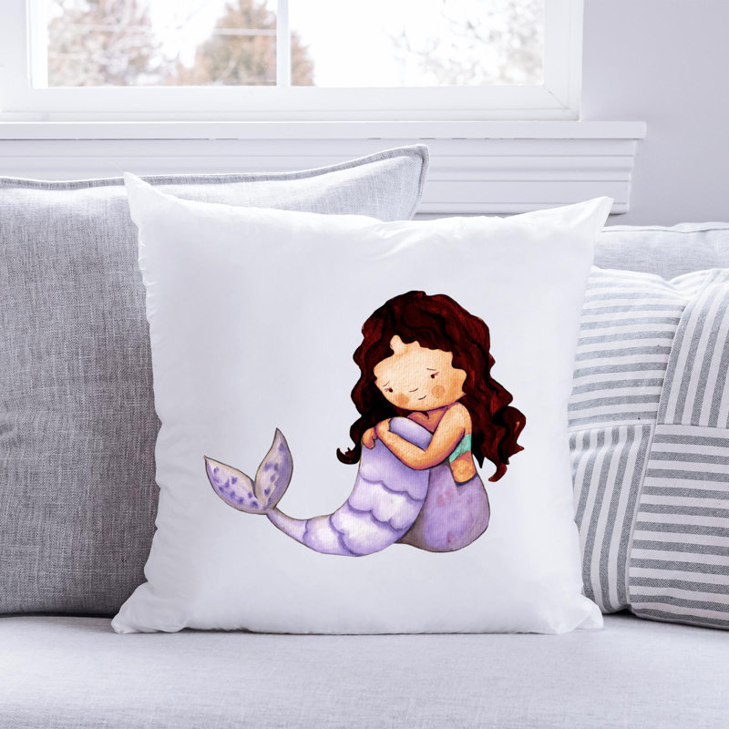 Nautical Sea Life_337 - Coussin décoratif inclus, H 16 po x l 16 po