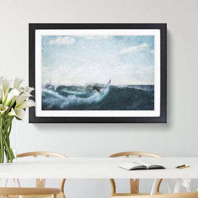 Surfing - Picture Frame Painting