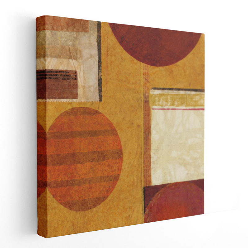 Geo Tea II - reproduction d'art sur toile, H 20 po x l 20 po