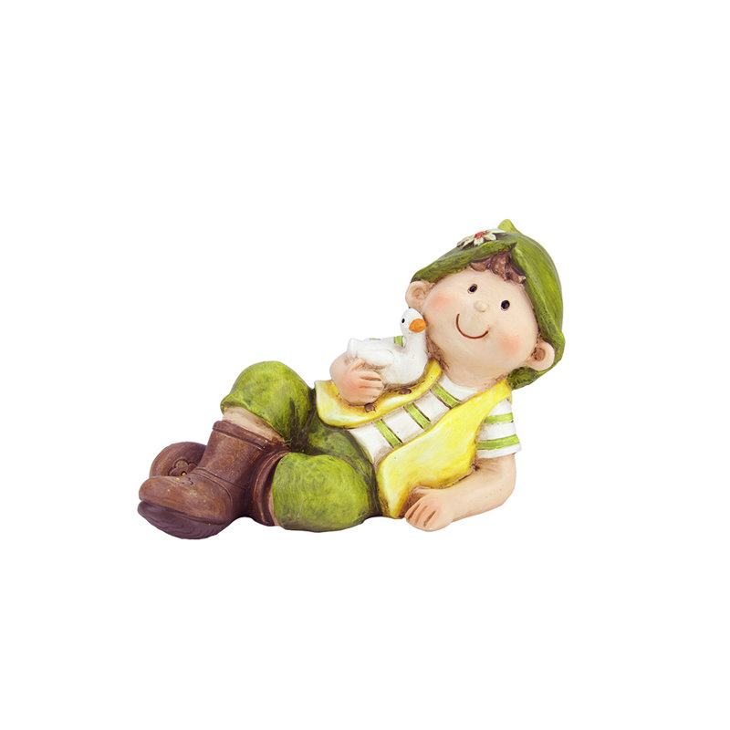 Figurine de jardin d'extérieur 7,5 po