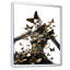 «Contemporary Glam Butterfly Woman» en noir - imprimé-1487003199-1487003179