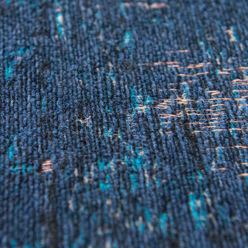 Blue Night Jacquard Recycled P.E.T Rug, Rectangle 280 x 390 cm