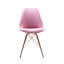 Chaise d'appoint rembourrée en velours Lougenia-1723725725