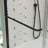 Bathtub Bypass Shower Door, Sliding Door, With 1/4" Tempered Glass And Matted  Black Finish  56"-60"X58"-123210267