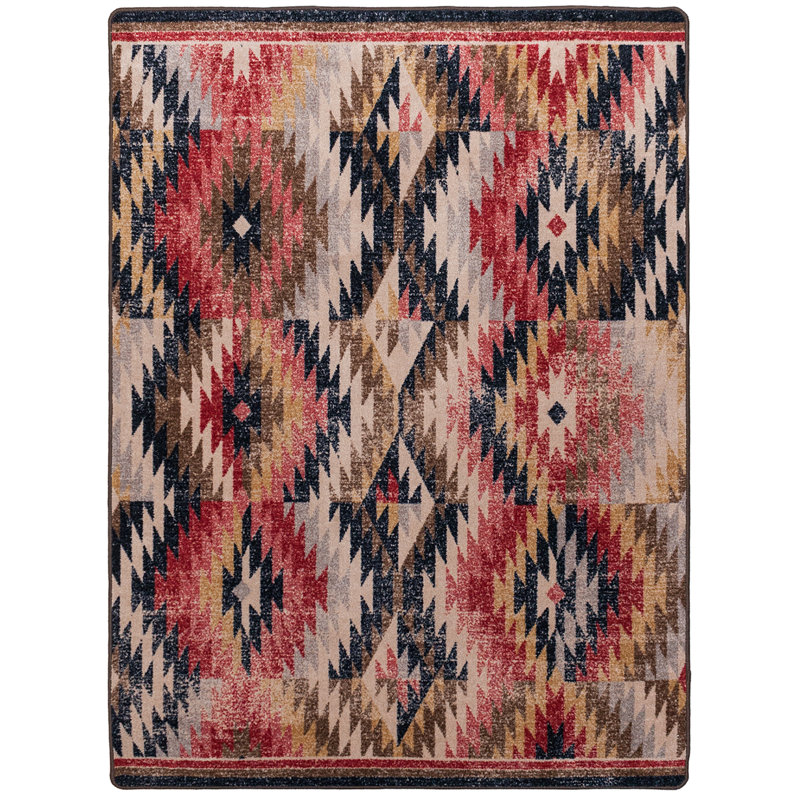 Rutha Southwestern Indoor Rug, Rectangle 5' x 8'