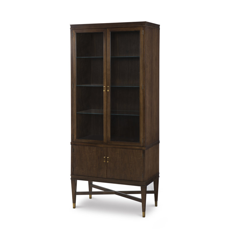Bridgeton Solid Wood Curio Cabinet